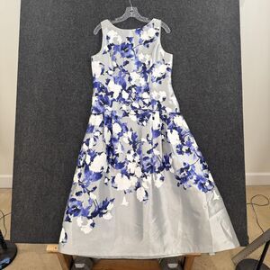 knee length dresses for ladies Kay Unger- Brigid Tea Length Dress